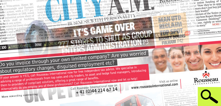 CITY AM AD